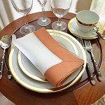 dinner napkins, napkin with color, hemstitch napkins, dinner napkins, napkins