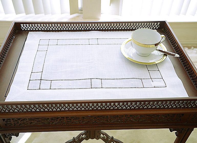 Double Hemstitch Placemats.